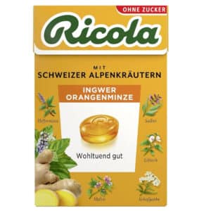 Ricola Ingwer Orangenminze, 50g für 1,23€ (statt 1,65€)