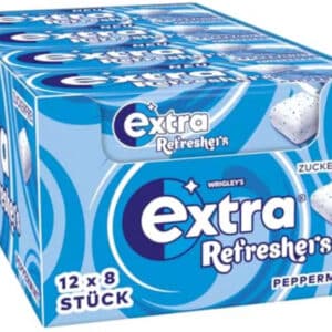 EXTRA® REFRESHERS Peppermint Kaugummi , 12x8 Stück für 7,08€(statt 11,88€)