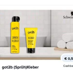 50 ct Cashback auf Got 2 B - Marktguru