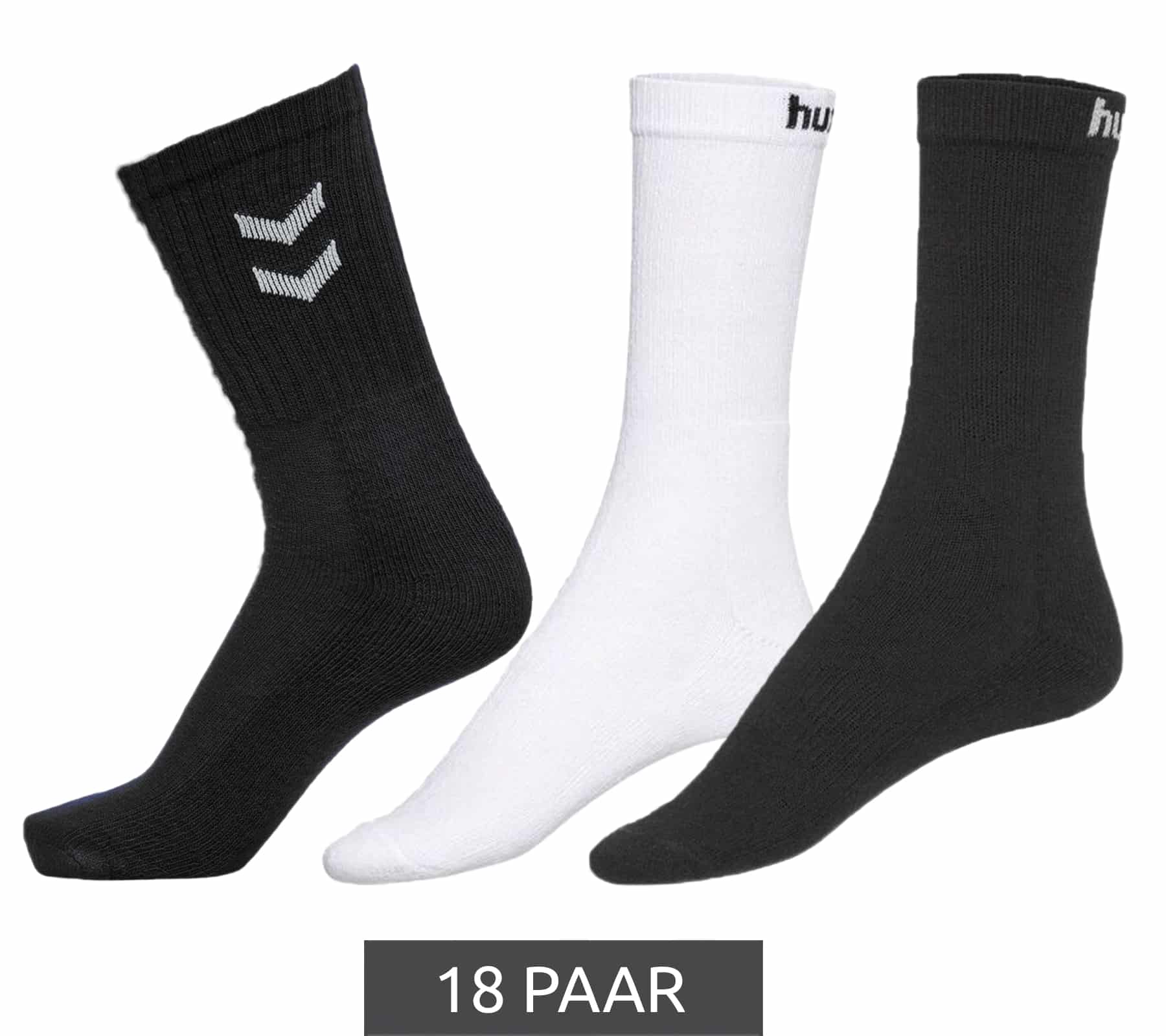 Thumbnail 18-Paar hummel 🐝 Basic Sport-Socken in verschiedenen Designs für 15€ (statt 21€)