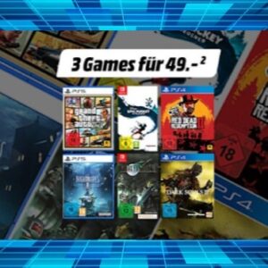 Saturn 3 Spiele für 49€ PC, PS4, PS5, Switch, Xbox One und Xbox Series X