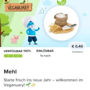 0,40€ Cashback auf Mehl bei Marktguru