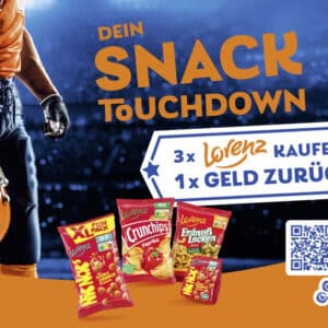 3x Lorenz Snackprodukte kaufen, 1x Geld für das günstigste zurückerhalten