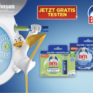 WC Ente Frische Siegel GRATIS testen! 🚽