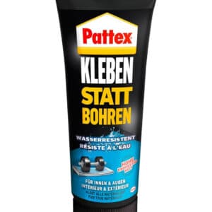 Pattex Montagekleber Kleben statt Bohren Wasserresistent 1x340g für 5,99€(statt 9,98€)