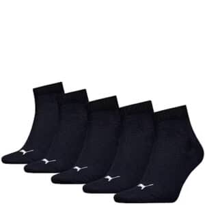 PUMA Unisex Quarter Plain Socken in verschiedenen Farben 5er Pack für 10,69€(statt 16,50€)