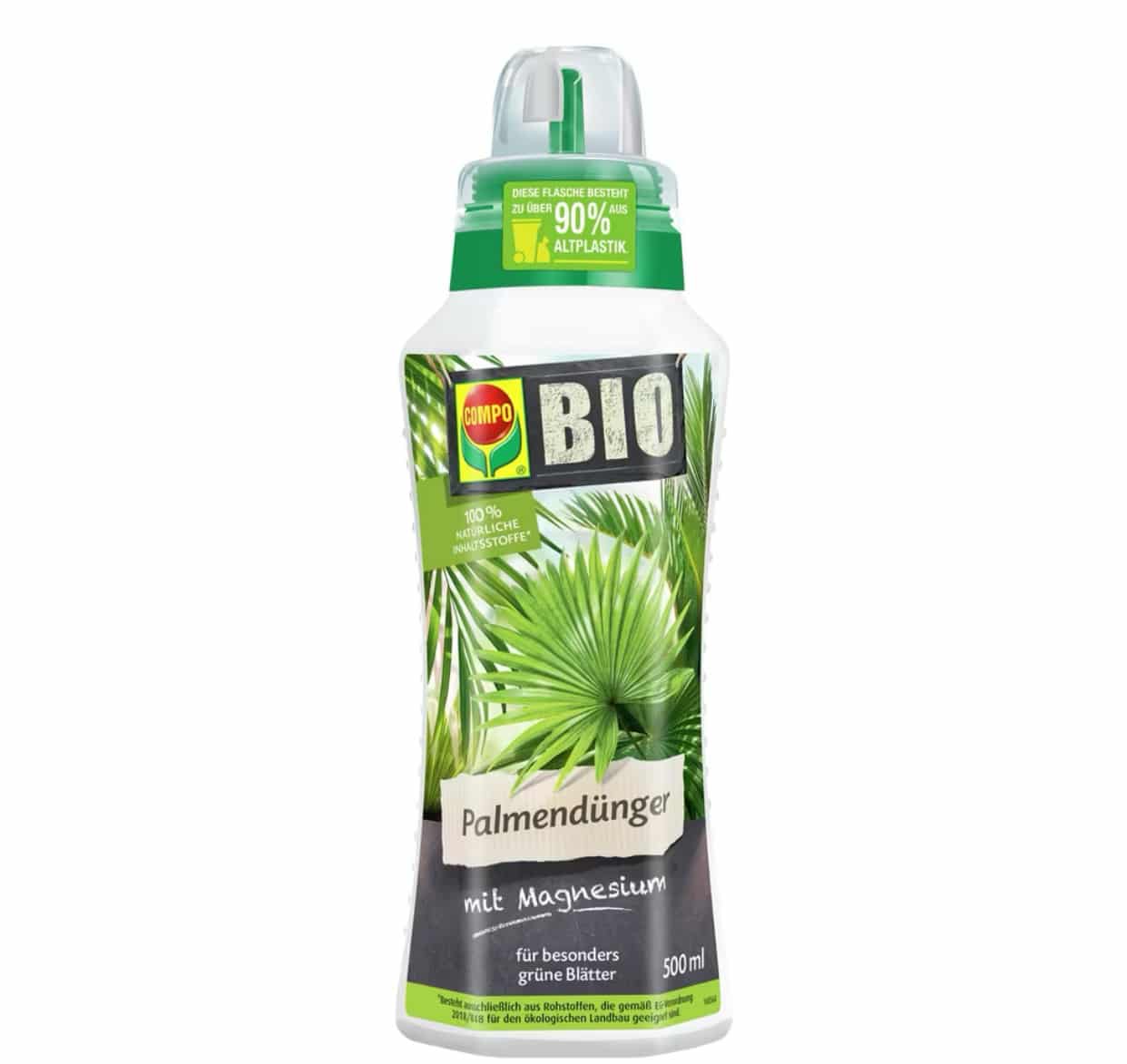 COMPO BIO Palmendünger für alle Zimmer-, Balkon- und Terrassenpflanzen 500ml für 6,88€ (statt 9€)