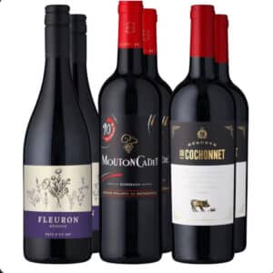 6 Flaschen Rotwein (2x Rothschild Mouton Cadet &#043; 2x Fleuron Réserve &#043; 2x Réserve du Cochonnet) für 29,90€ inkl. Versand (statt 47€)