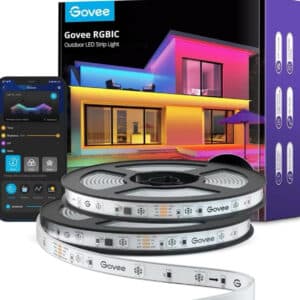 Govee Outdoor LED Strip 20m, IP65 Wasserdicht, funktioniert mit Alexa für 54,99€ - 54% Ersparnis! 😀