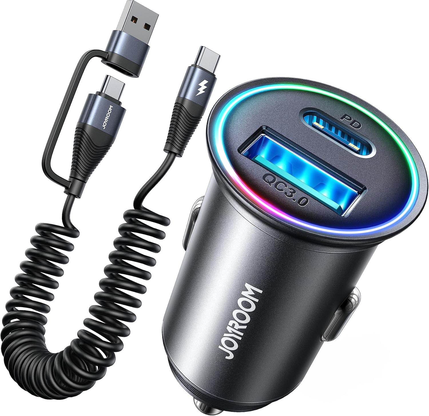 JOYROOM Zigarettenanzünder USB C Adapter 60W