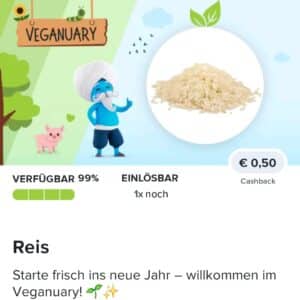 0,50€ Cashback auf Reis🍚 bei Marktguru