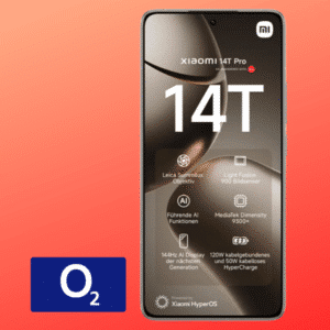 Eff. GRATIS: Xiaomi 14T Pro (512GB) für 1€ + 35GB LTE Allnet für 19,99€/Monat (o2 Basic 30)