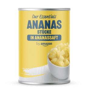 🍍 by Amazon Ananas in Stücken 560 g für 1,34€ - 29% Ersparnis!