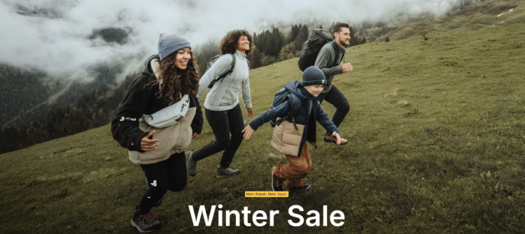 Wintersale bei Decathlon