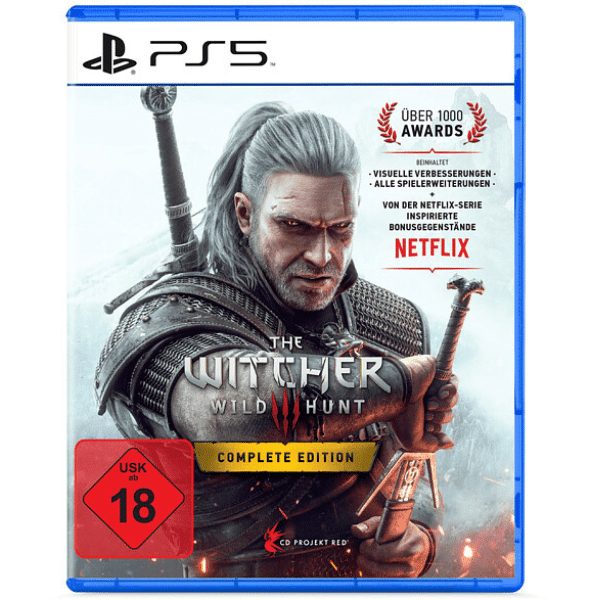 The Witcher 3: Wild Hunt – Complete Edition PS4 & PS5  für 9,99€ (statt 31€)