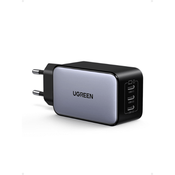 Thumbnail UGREEN Nexode 🔋 USB C Ladegerät 65W GaN Netzteil mit 3X USB-C-Port für 22,99€ (statt 40€)