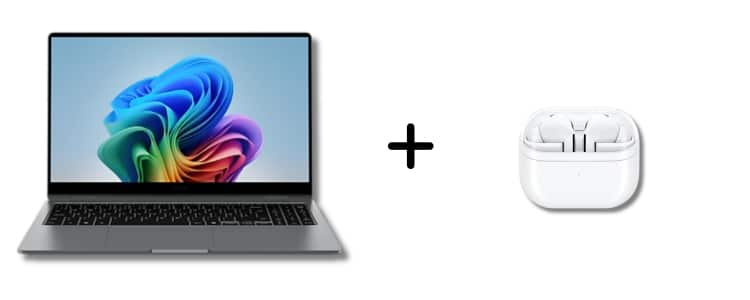 Galaxy Book 5 plus Galaxy Buds3 Pro