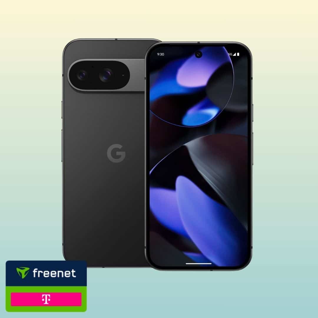 Thumbnail Tarif eff. gratis + 106€ eff. Gewinn 🤩 Google Pixel 9 (128GB) für 39€ + 20GB LTE Telekom Allnet für 19,99€/Monat + 50€ Wechselbonus (Telekom Allnet Flat)