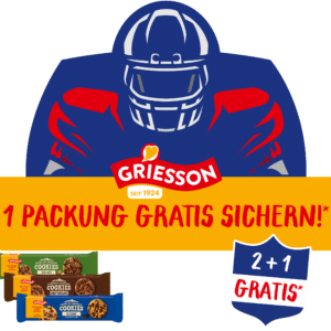 3x GRIESSON Chocolate Mountain Cookies kaufen, 1x Geld für das günstigste zurückerhalten