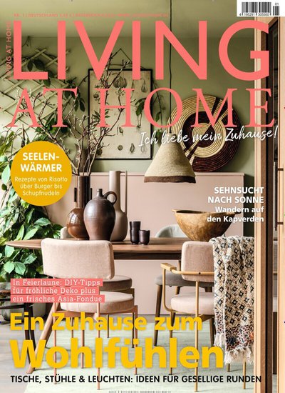 Living at Home Magazin-Cover