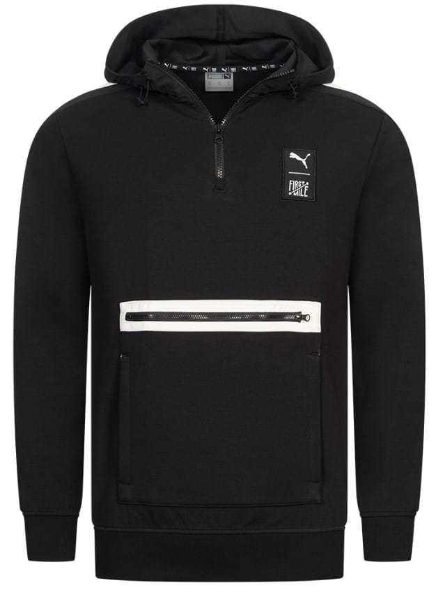 Schwarzer Puma Hoodie