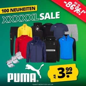 ⚽️ Puma Fanartikel / XXXXL Sale: Jede Menge neue Deals - mit BVB, AC Mailand, DHB und mehr! 🤩