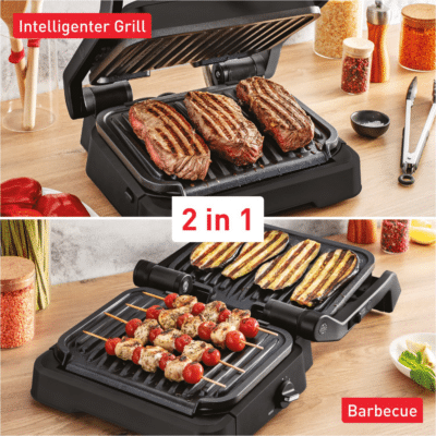 Tefal GC 7728 +XL 9 PROGRAMME OptiGrill Kontaktgrill