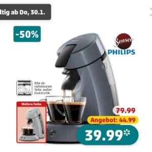 PHILIPS SENSEO Kaffeepadmaschine HD7806/50,10