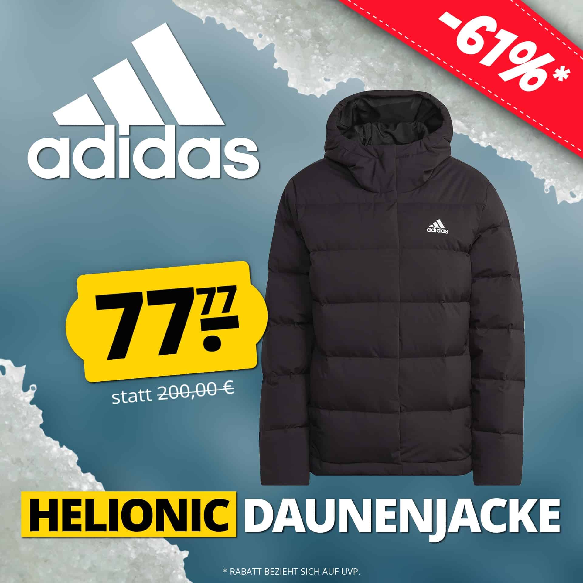 Thumbnail adidas Helionic HO Winterjacke für 77,77€ (statt 106€)