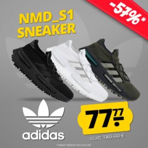 🏃 adidas Originals NMD_S1 Sneaker für nur 77,77€ (statt 100€)