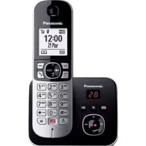 PANASONIC KX-TG6861GB Schnurloses Telefon in schwarz/ Silber für 25,81€(statt 38€)