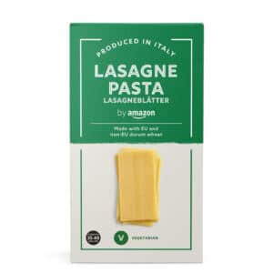 by Amazon Lasagneblätter 1x 500g für 0,90€(statt 1,45€)