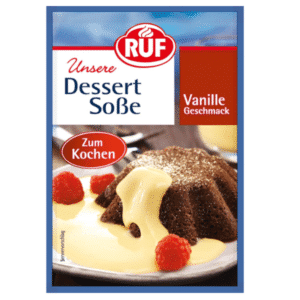 RUF Dessertsoße Vanille zum Kochen für 0,59€ - 34% Ersparnis!