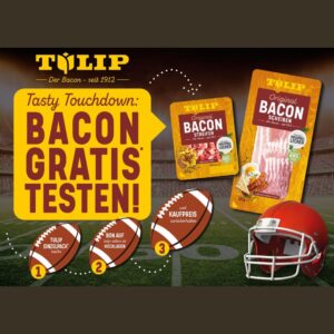 🥓 Tulip Bacon gratis testen - Scheiben oder Streifen! 😀