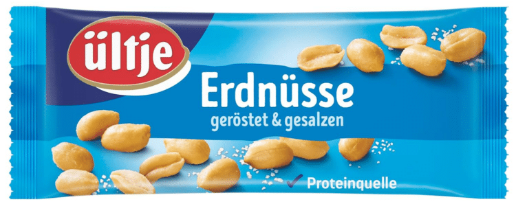 ültje Erdnüsse Riegelbeutel geröstet & gesalzen