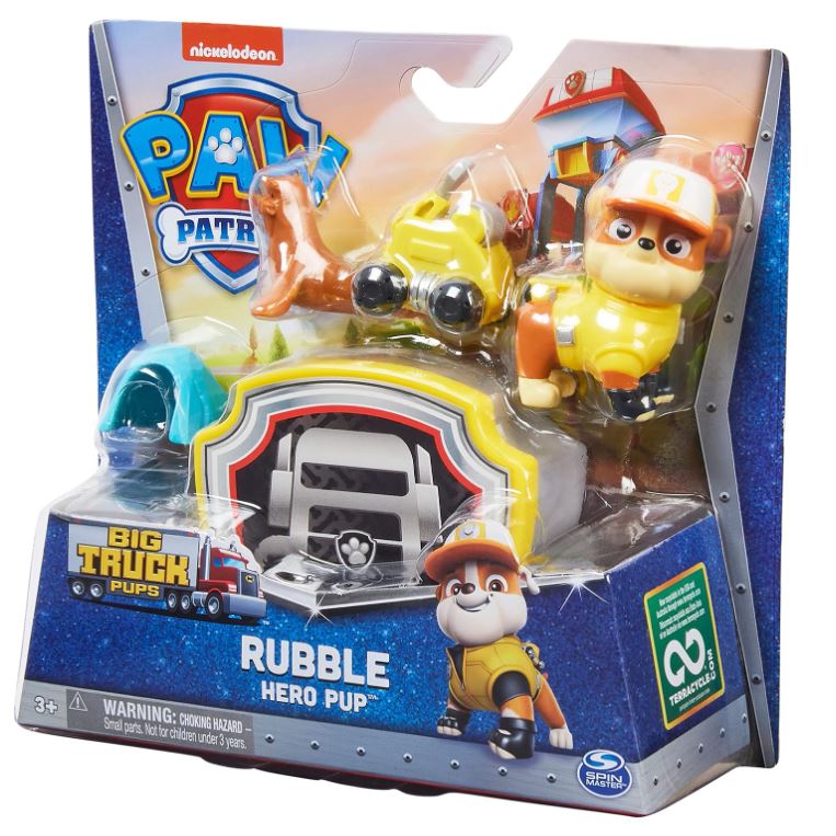 Thumbnail Spin Master Paw Patrol Rubble mit Rettungsdrohne und Zubehör für 5,44€ (statt 12€)