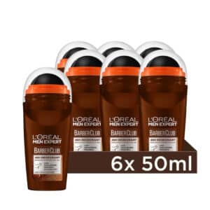 L’Oréal Paris men expert Deo Roll-on Barber Club 6x 50ml für 10,21€ (statt 14,70€)