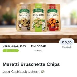 0,50€ auf Maretti Bruschette Chips bei Marktguru