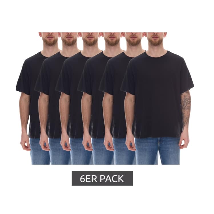 Thumbnail ⚫ 6er-Pack Puma Basic T-Shirts nur 34€ (statt 57€)