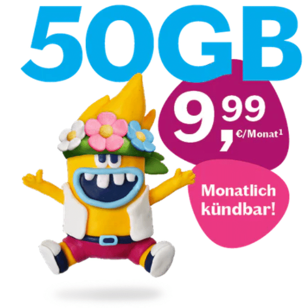 Lebara Tarife - z.B. 50GB 5G/LTE Allnet für 9,99€/Monat