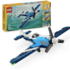 LEGO Creator 3 in 1 - Flieger: Rennflugzeug (31160) Umbaubar in Jet oder Hubschrauber Modell