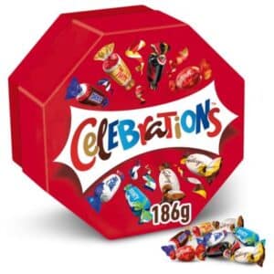 🍫 16x Celebrations Schokoladen-Geschenkbox für 34,47€ 👉 2,15€ / Packung (statt 3,99€)