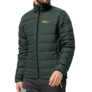 JACK WOLFSKIN Ather Down Herren Daunenjacke mit Stehkragen für 79,99€ (statt 104€)