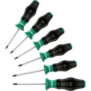 Wera 1335/1350/1355/6 Schraubendrehersatz Kraftform für 8,38€ (statt 11,38€)