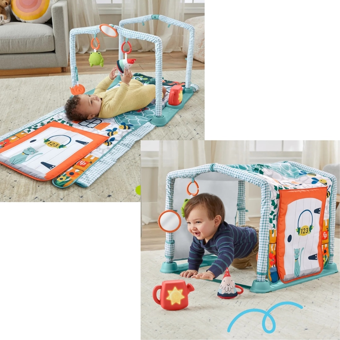 Thumbnail 👶 Fisher-Price 3-in-1-Spieldecke »Kleines Ferienhaus« für 19,99€ (statt 39€)