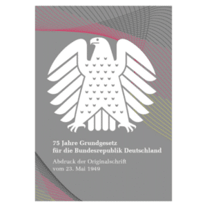 Gratis: Jubiläumsausgabe des Grundgesetzes (75 Jahre) kostenlos als PDF