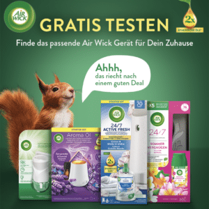 Air Wick Starter-Set gratis testen