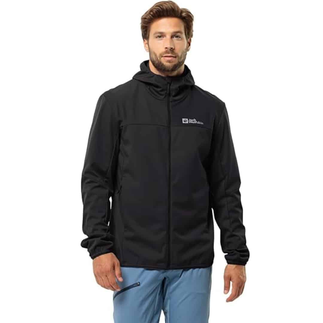 Thumbnail JACK WOLFSKIN Feldberg Hoody Jkt Herren Softshell-Jacke für 59,99€ (statt 74€)