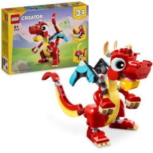 🐉 LEGO Creator 3in1 Roter Drache für 6,99€ (statt 11€)