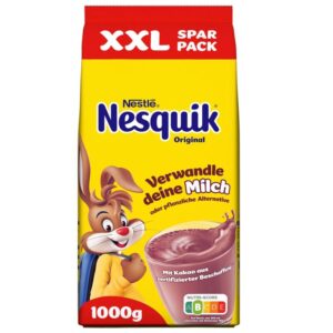 🥛🍫 1kg Nestlé Nesquik Nachfüllbeutel für 6,45€ (statt 9,40€)